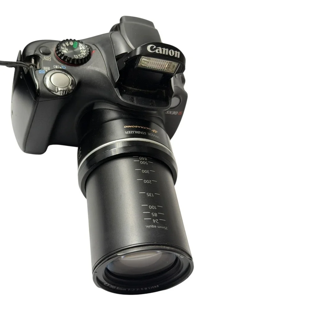 Canon PowerShot SX30 IS 14.1MP Digital Camera 35x Optical Zoom Black PC1560